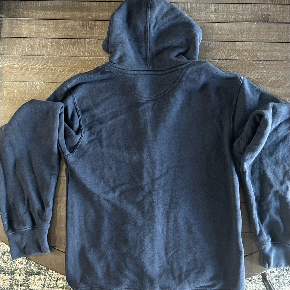 bigCotton - Men's XS Navy Seaside Zip-Up Hoodie - Picture 3 of 3